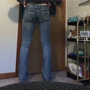 Womens Straight Leg Jeans